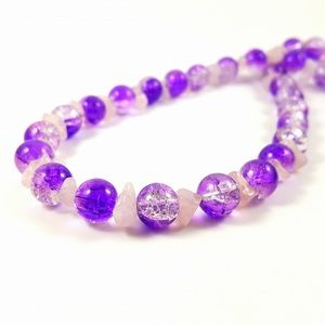 Amethyst necklace